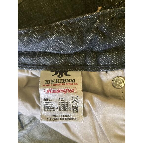 MEK DNM USA Designed for Buckle Black *Bermuda* Shorts Waist 30 - Picture 9 of 14